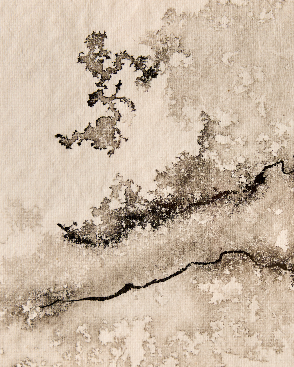 Abstract in Gold Frame VI