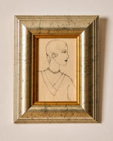 Portrait in Pencil on Paper III