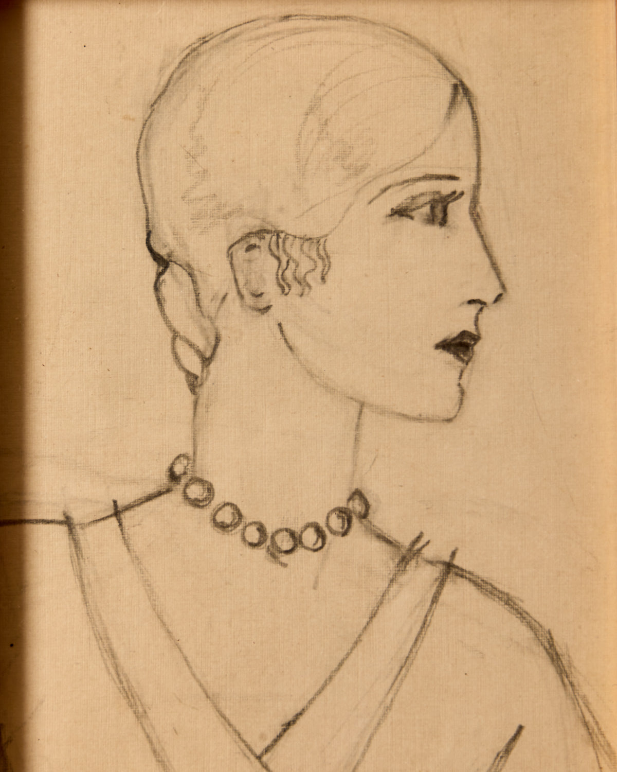 Portrait in Pencil on Paper III