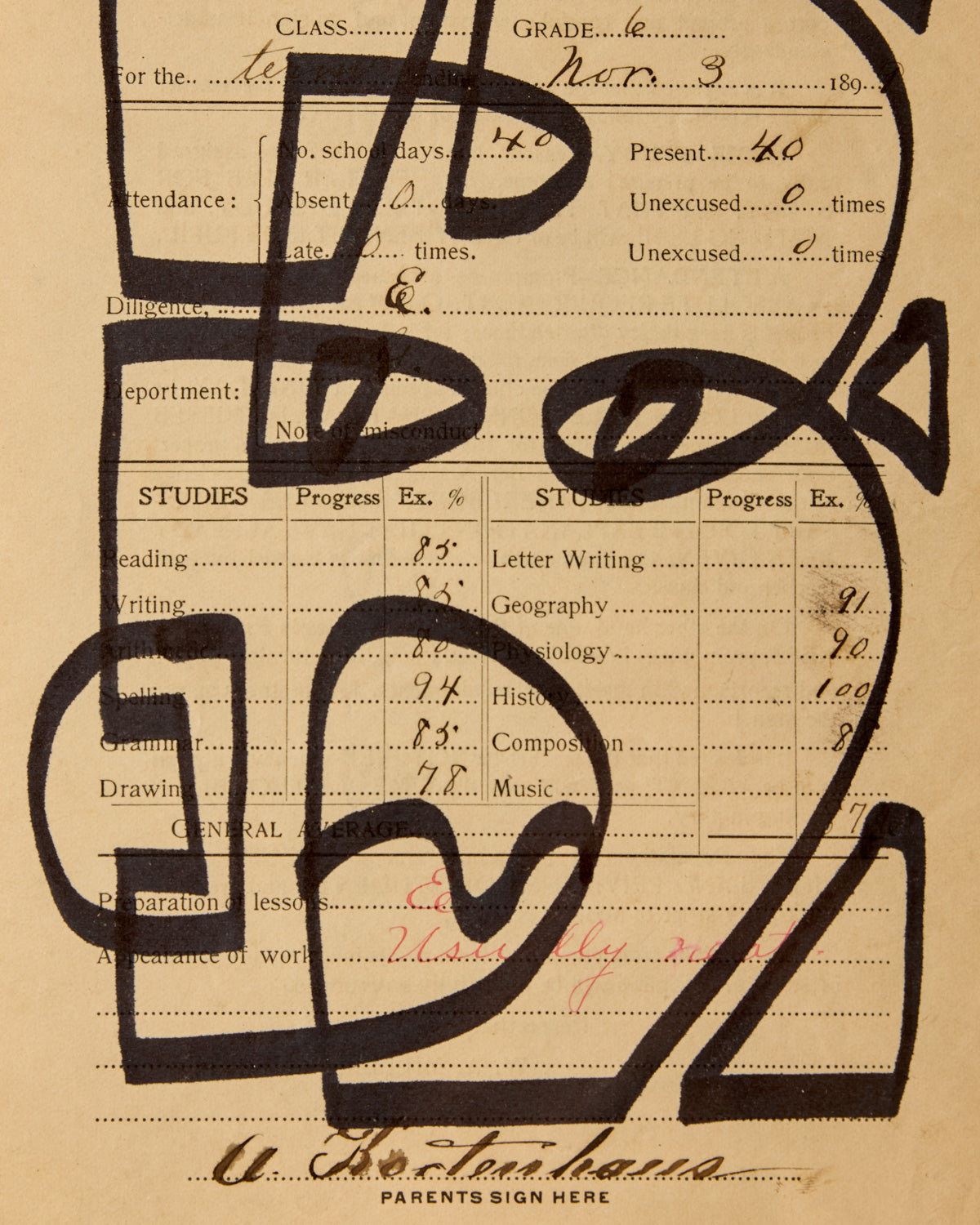 Ink on Paper VI