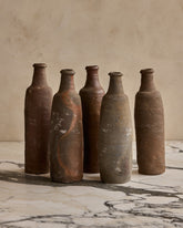 French Calvados Bottles - Set of 5