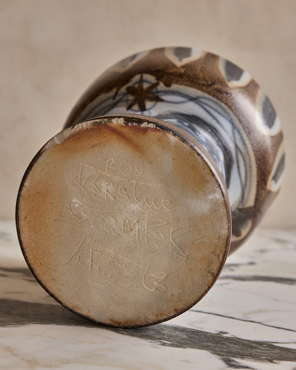 Sculptural Column Vessel