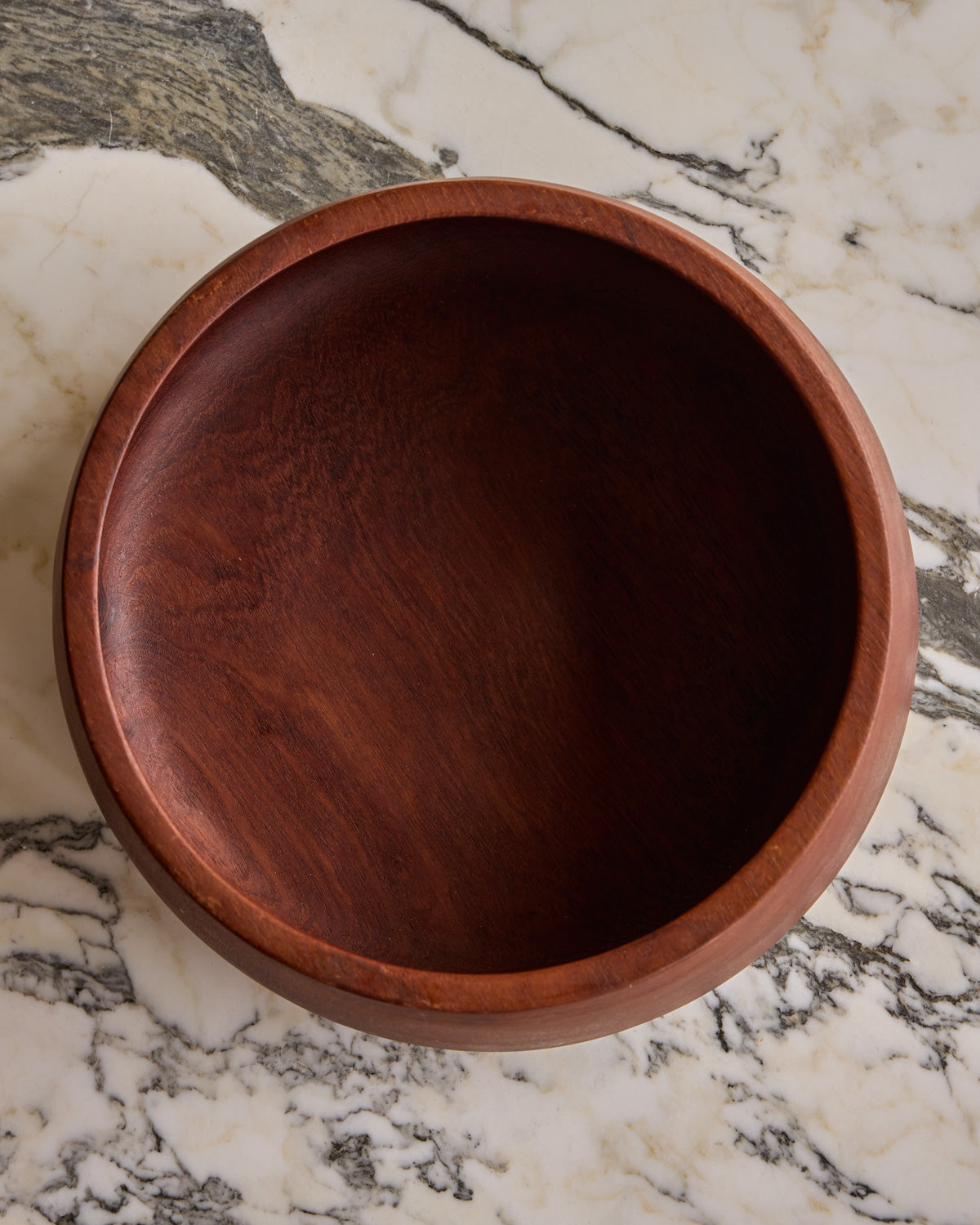 Walnut Turned Serving Bowl