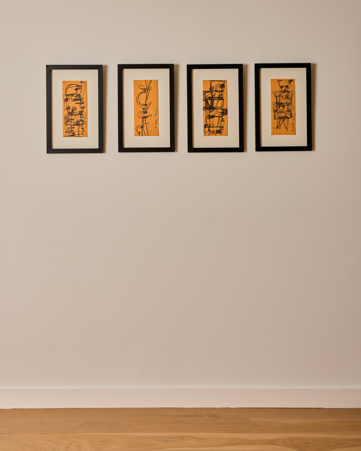 Bold Ink on Kraft Series