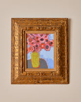 "Pink Zinnias"