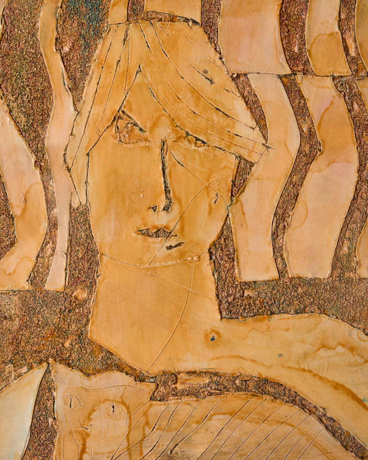 Woman with Cat