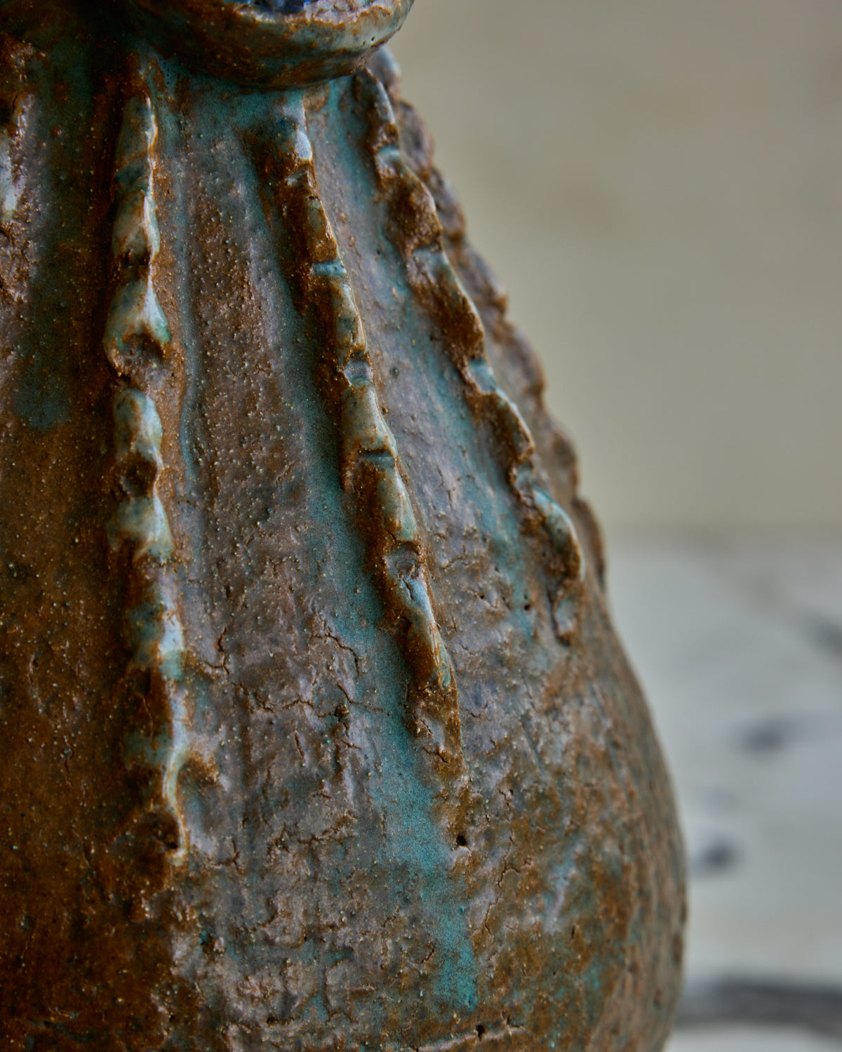 Studio Vase with Braid Detail