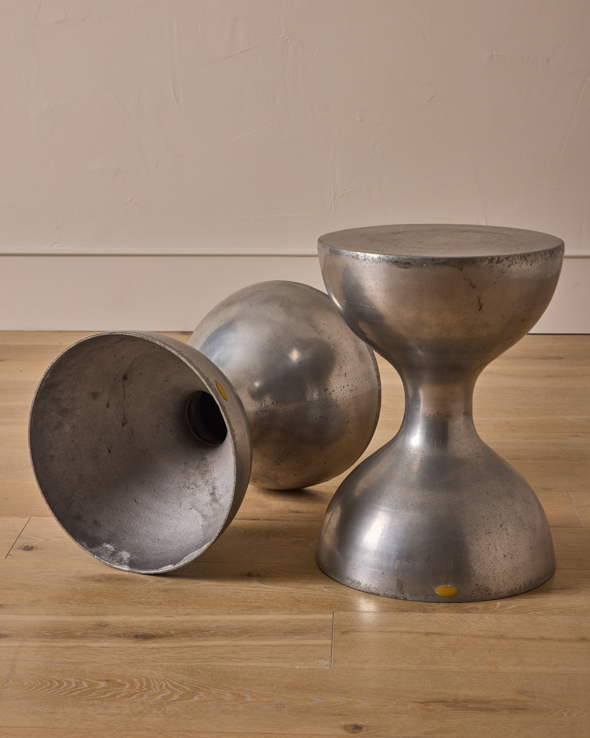 Pair of Sculptural Accent Tables