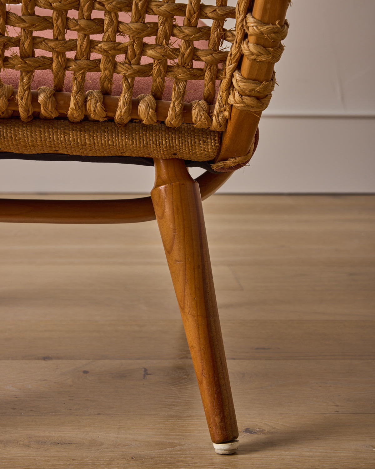 1940s Dutch Rope Lounge Chair by Bas Van Pelt