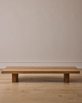 Double Top Brutalist Coffee Table