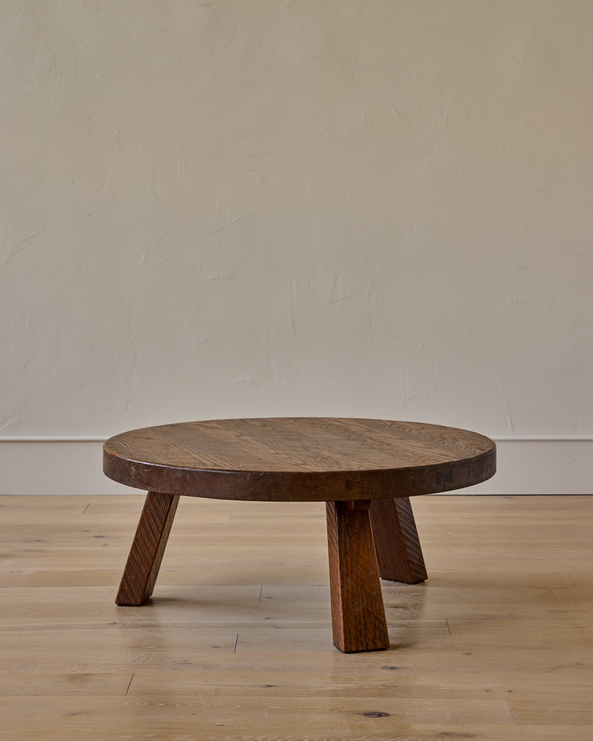 Brutalist Round Coffee Table