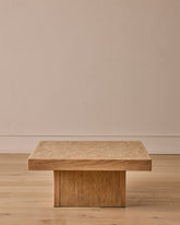 Brutalist Checkered Coffee Table - II