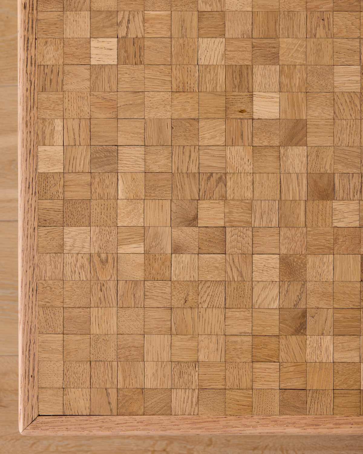 Brutalist Checkered Coffee Table - I
