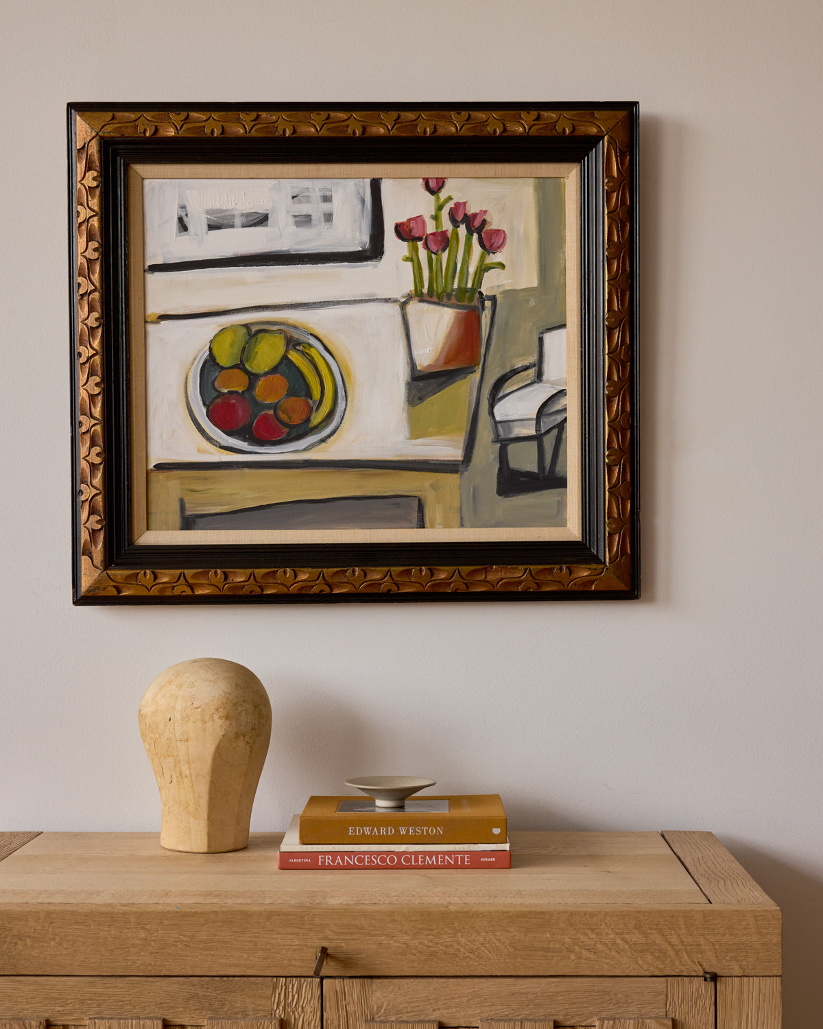 Chair and Fruit