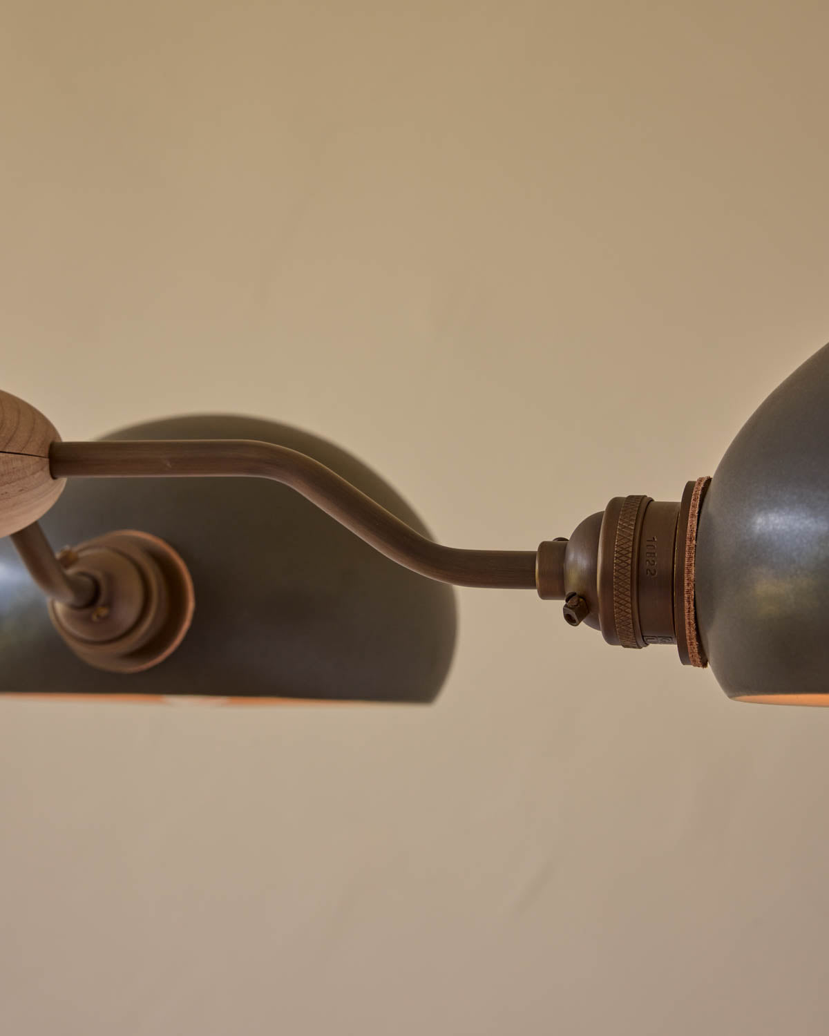 Baker Chandelier - Six Arm - Antique Brass