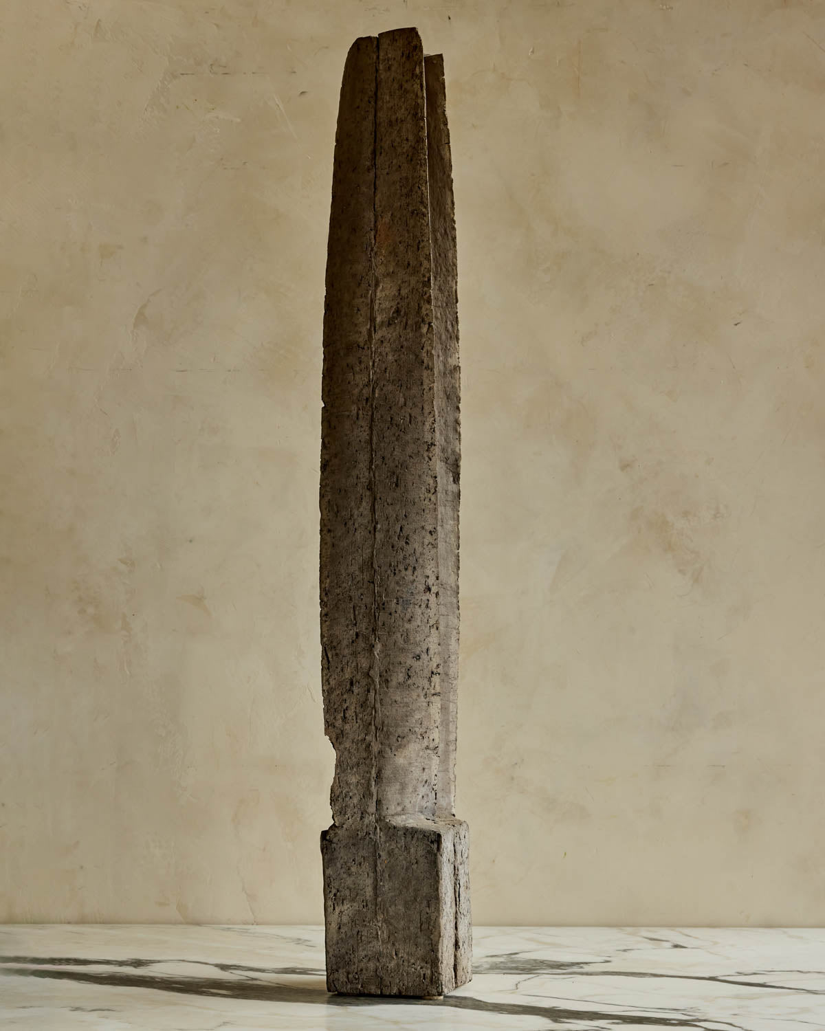 Concrete Geometric Sculpture