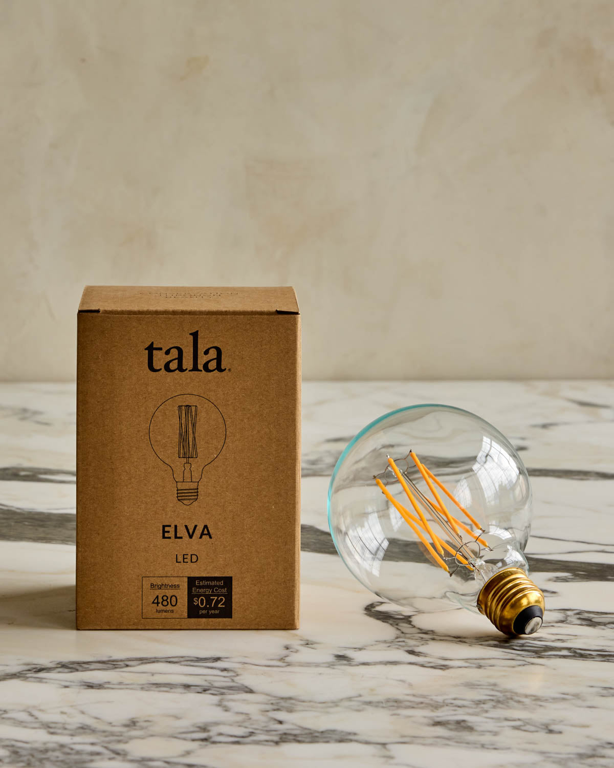 Elva 6 Watt Lightbulb - Clear