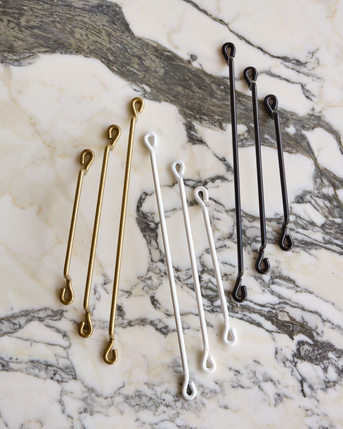 Wendel Wire Pull - White