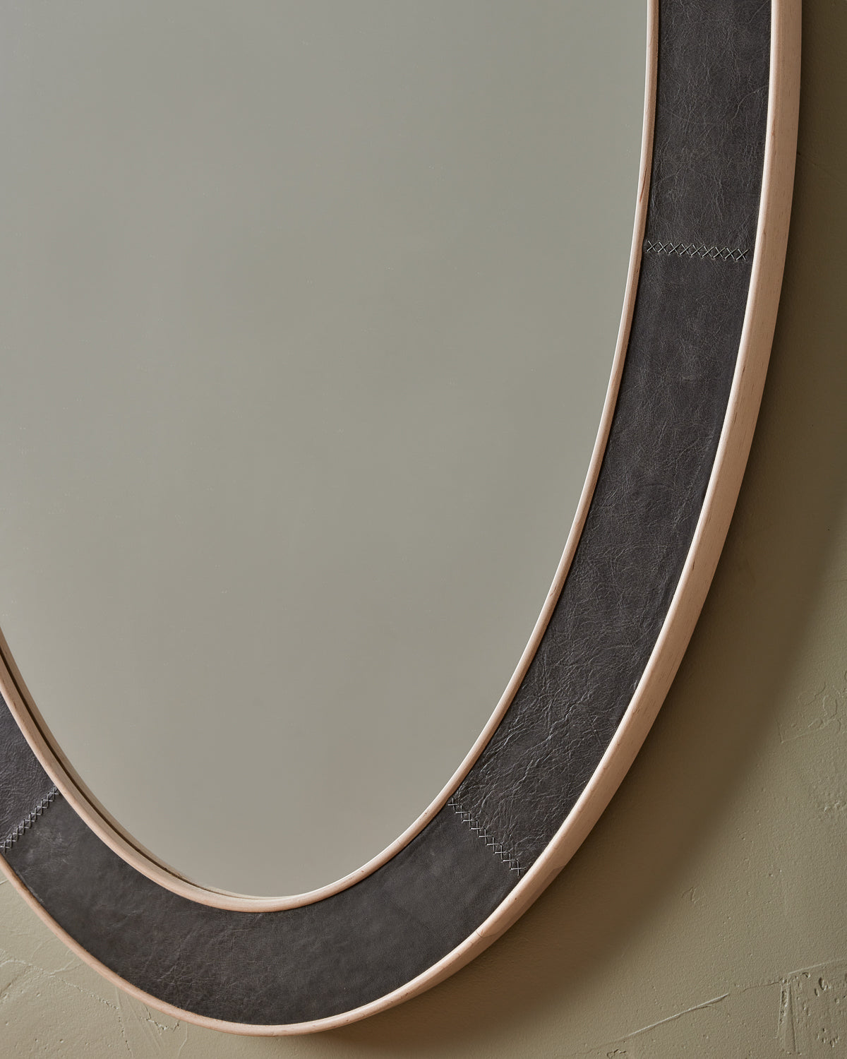 Norse Oval Mirror