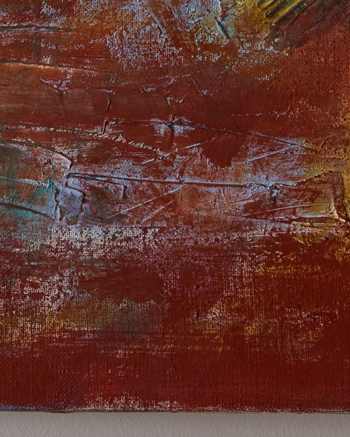 Sgrafitto in Red