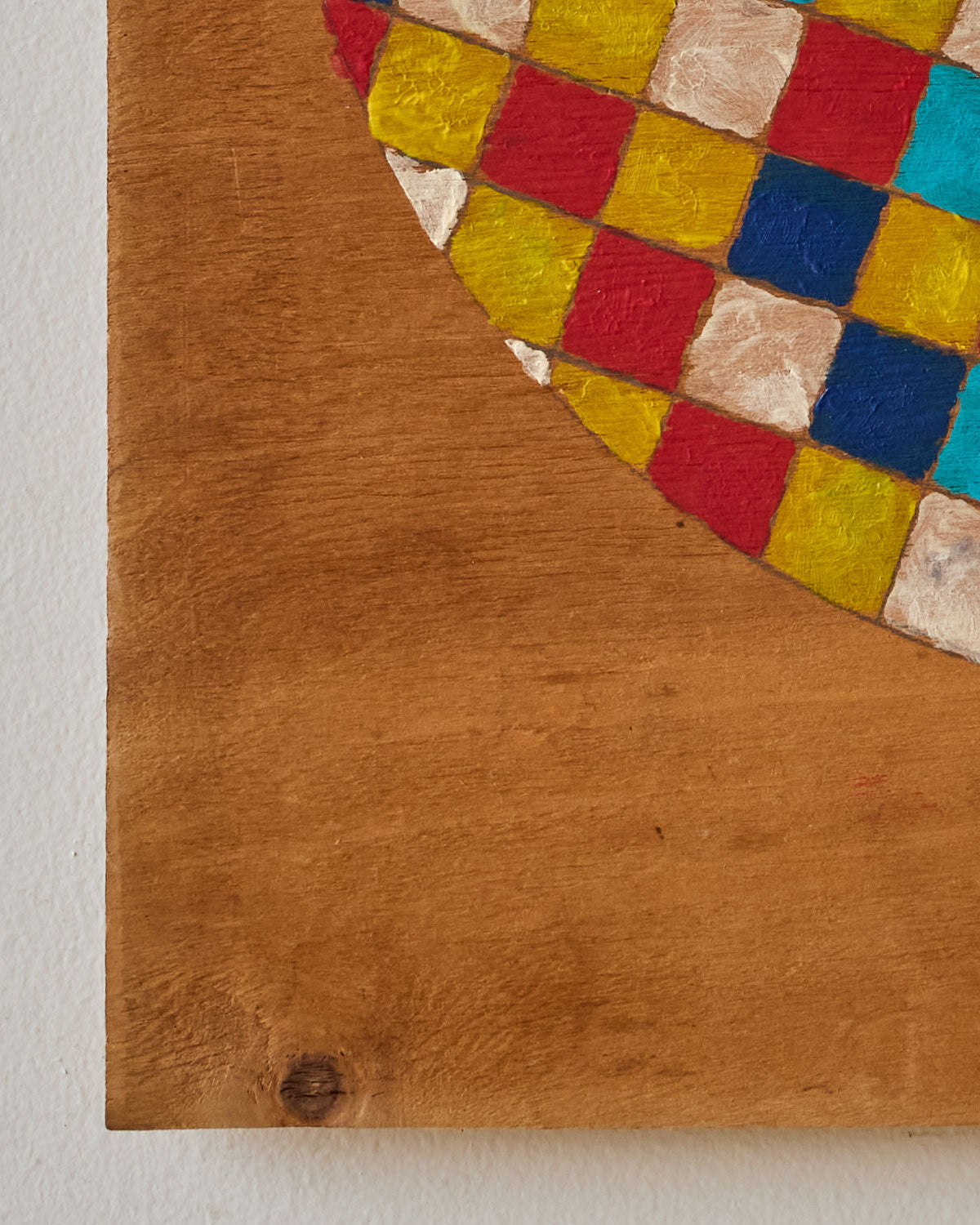 Shape Study on Board (Multi Circle of Squares)
