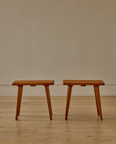 Pair of Small Side Tables by Carl Malmsten