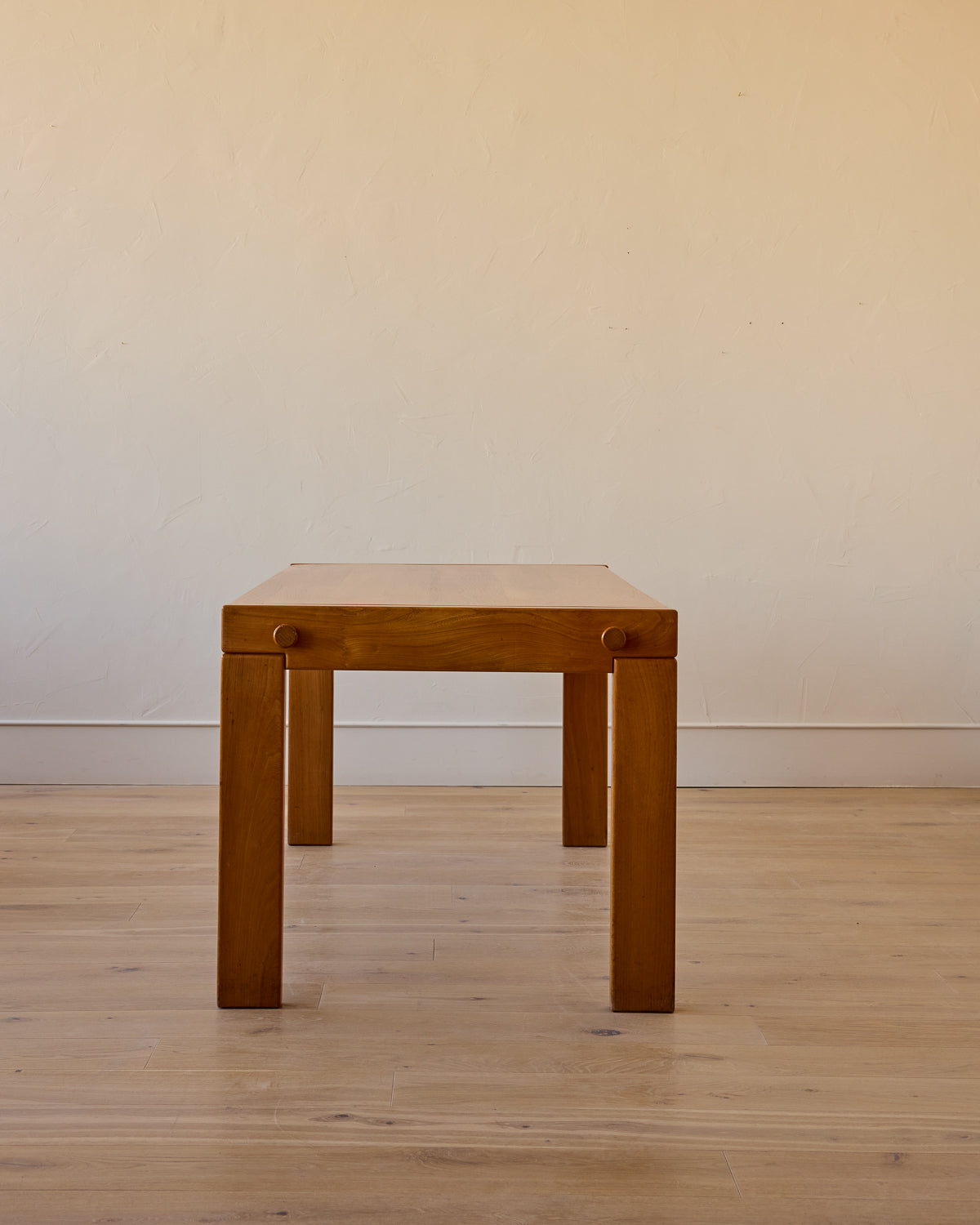Solid Elm Dining Table by Maison Regain