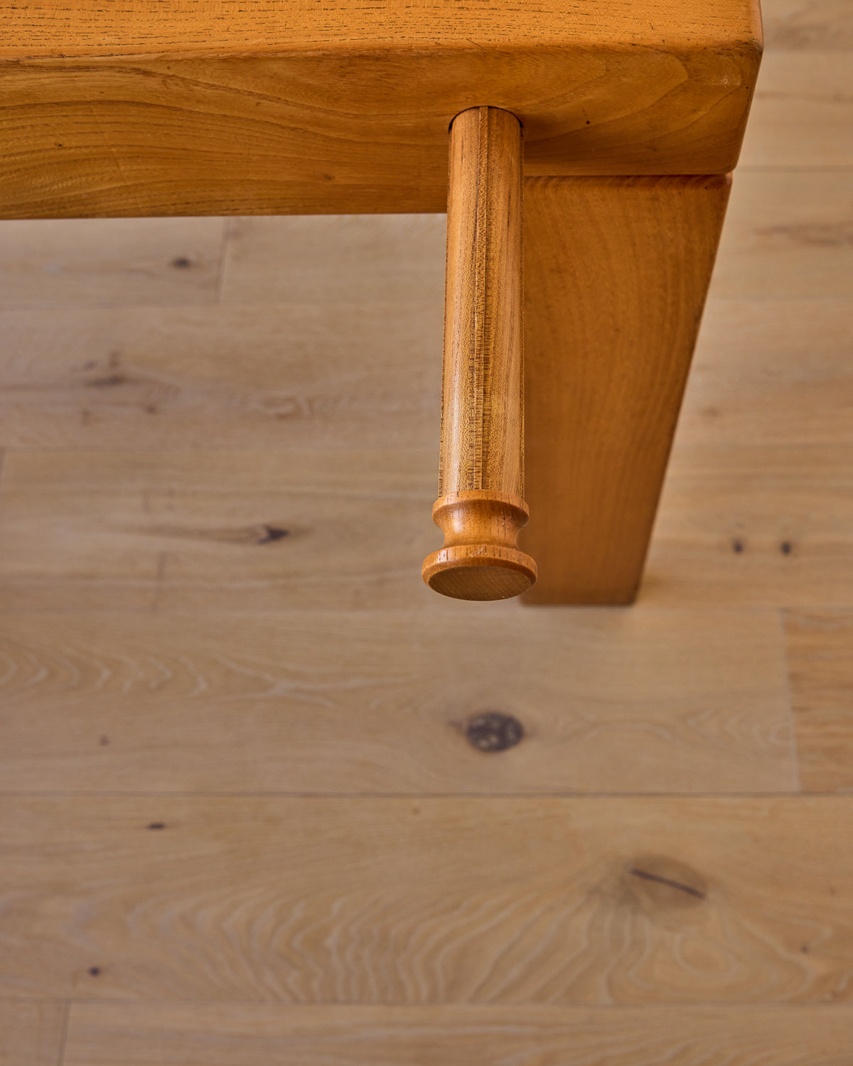 Solid Elm Dining Table by Maison Regain