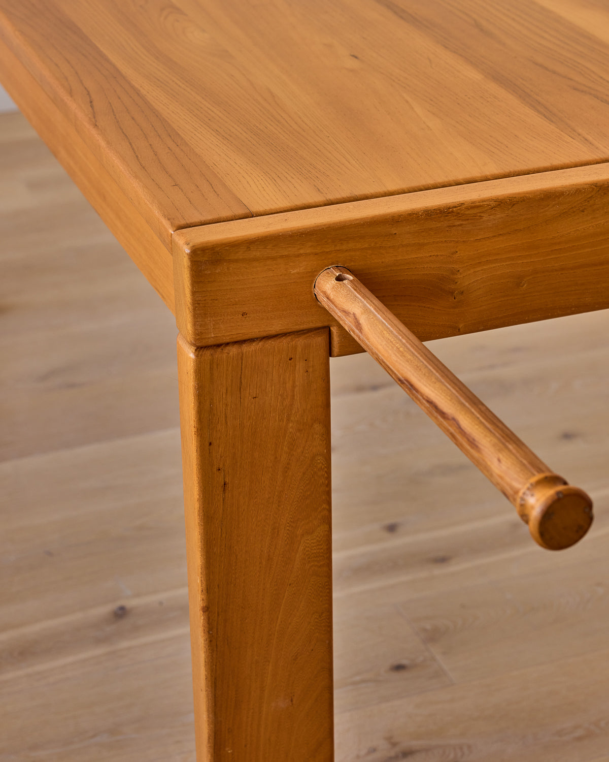 Solid Elm Dining Table by Maison Regain