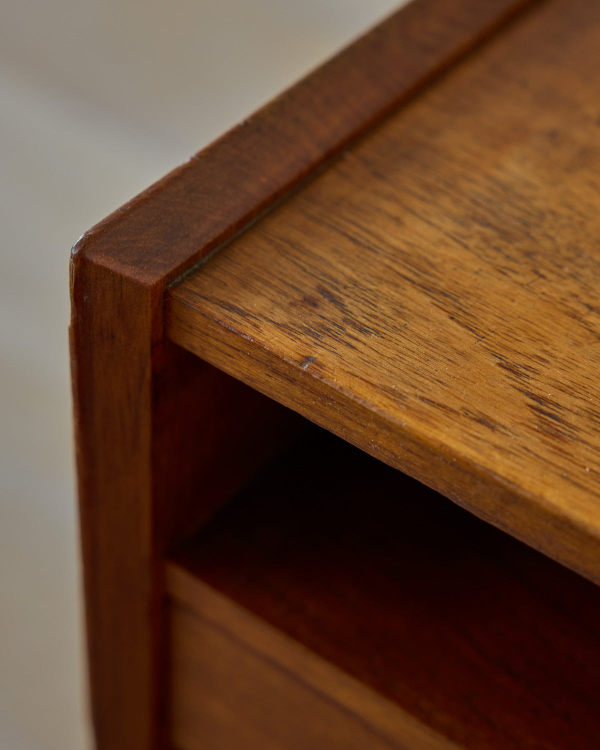 Teak Bedside Table