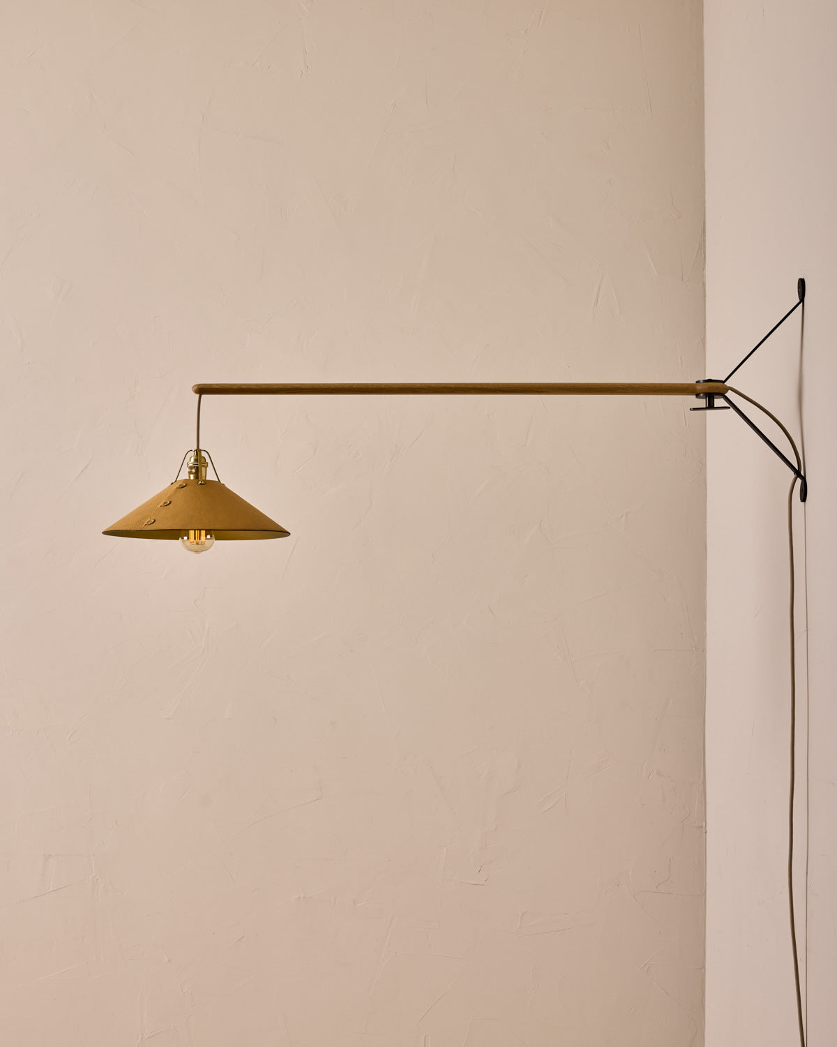 Yaffa Swing Arm Wall Sconce