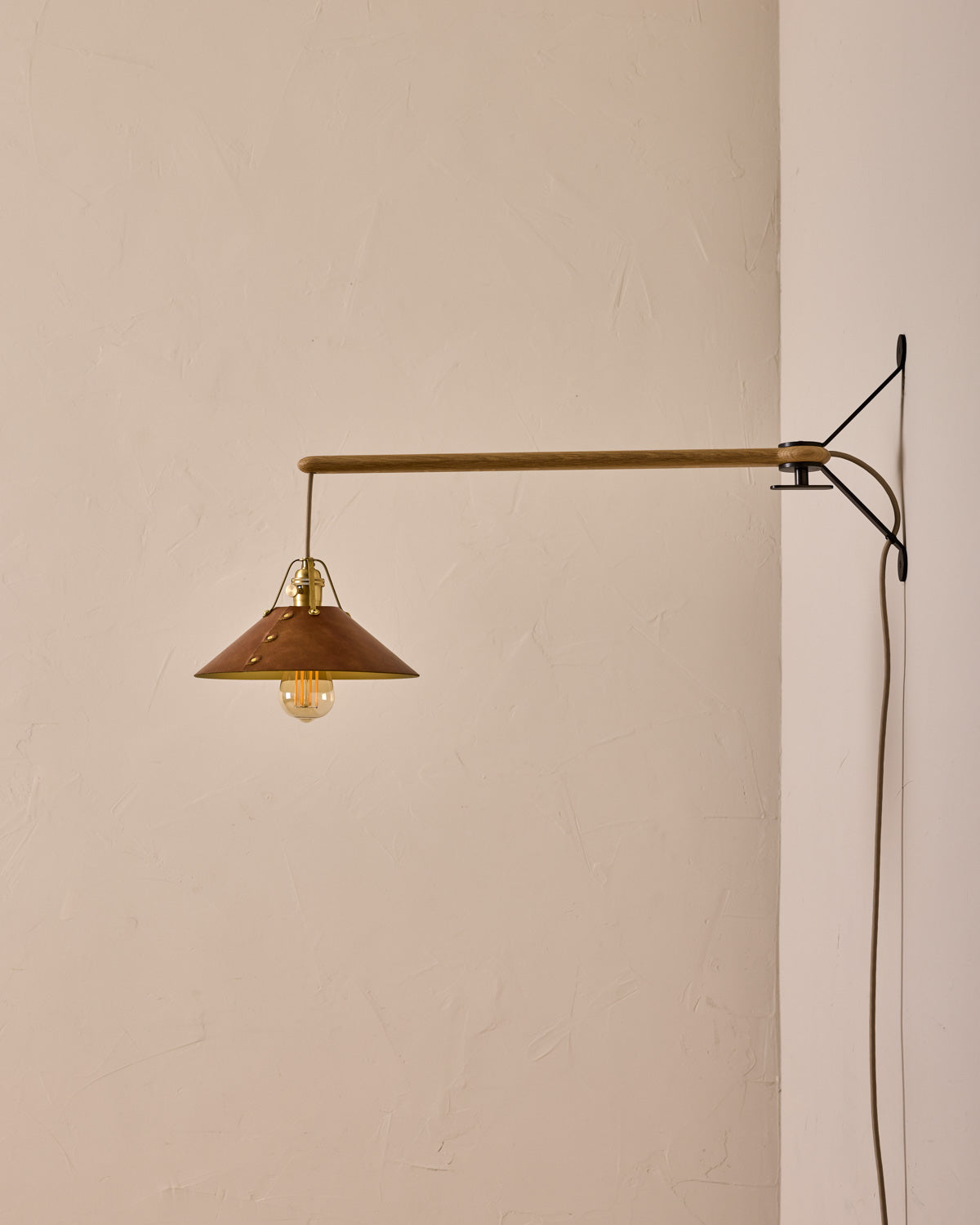 Yaffa Swing Arm Wall Sconce