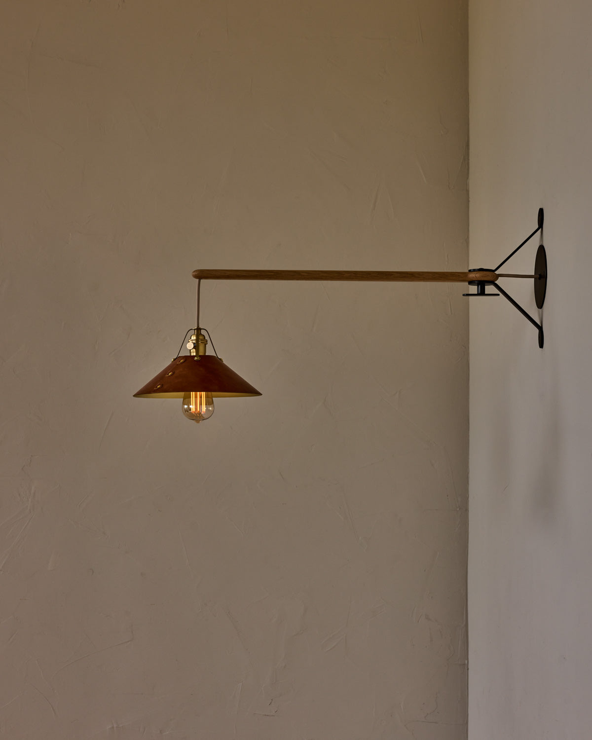 Yaffa Swing Arm Wall Sconce