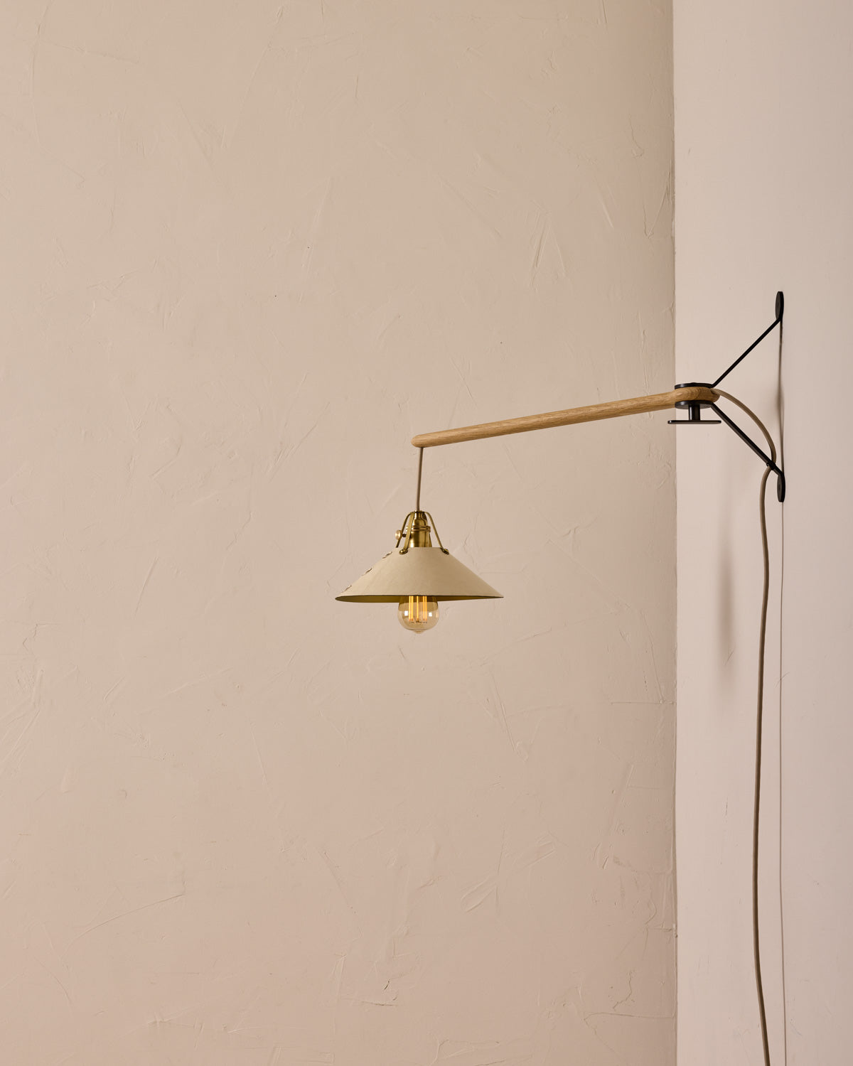 Yaffa Swing Arm Wall Sconce