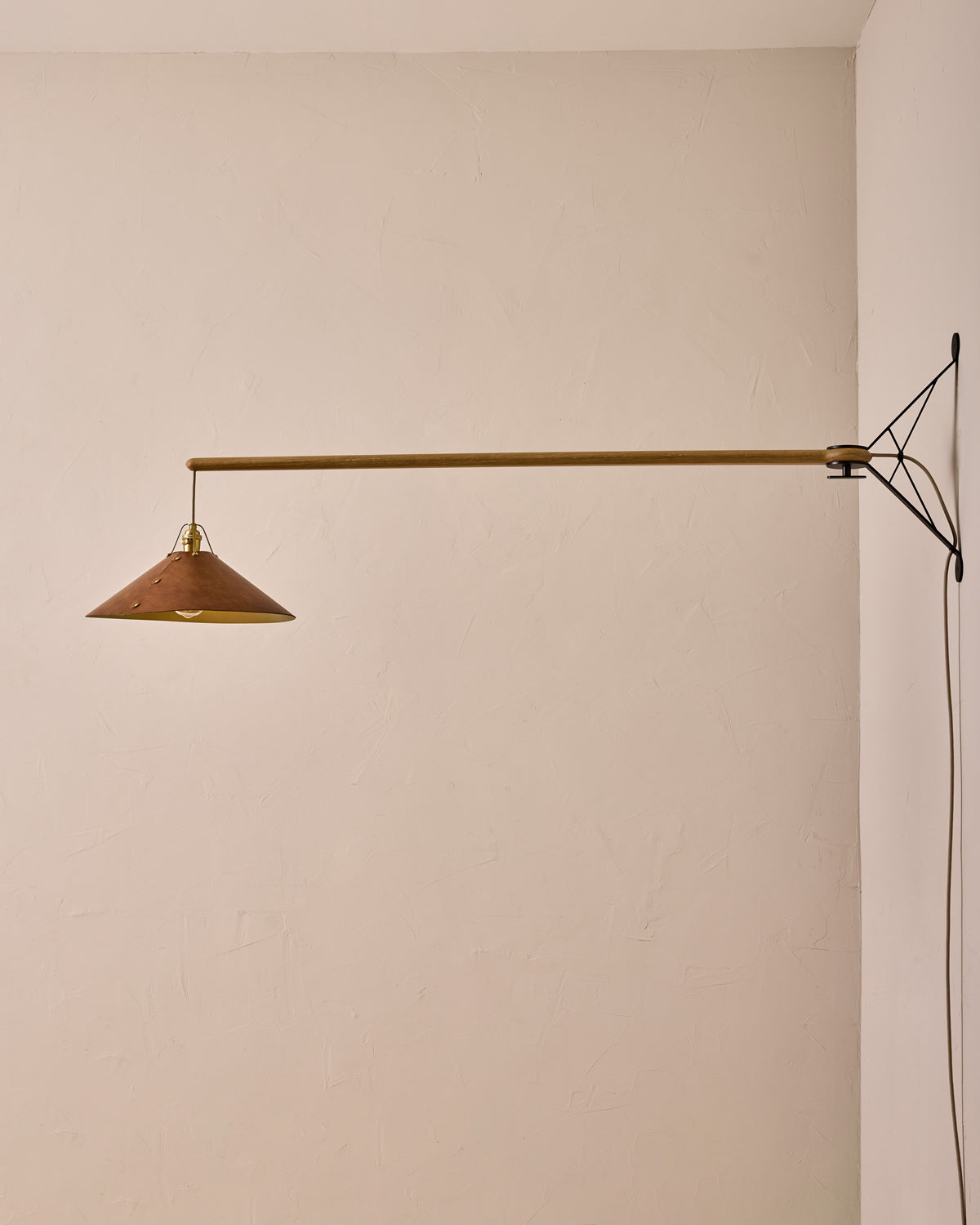 Yaffa Swing Arm Wall Sconce