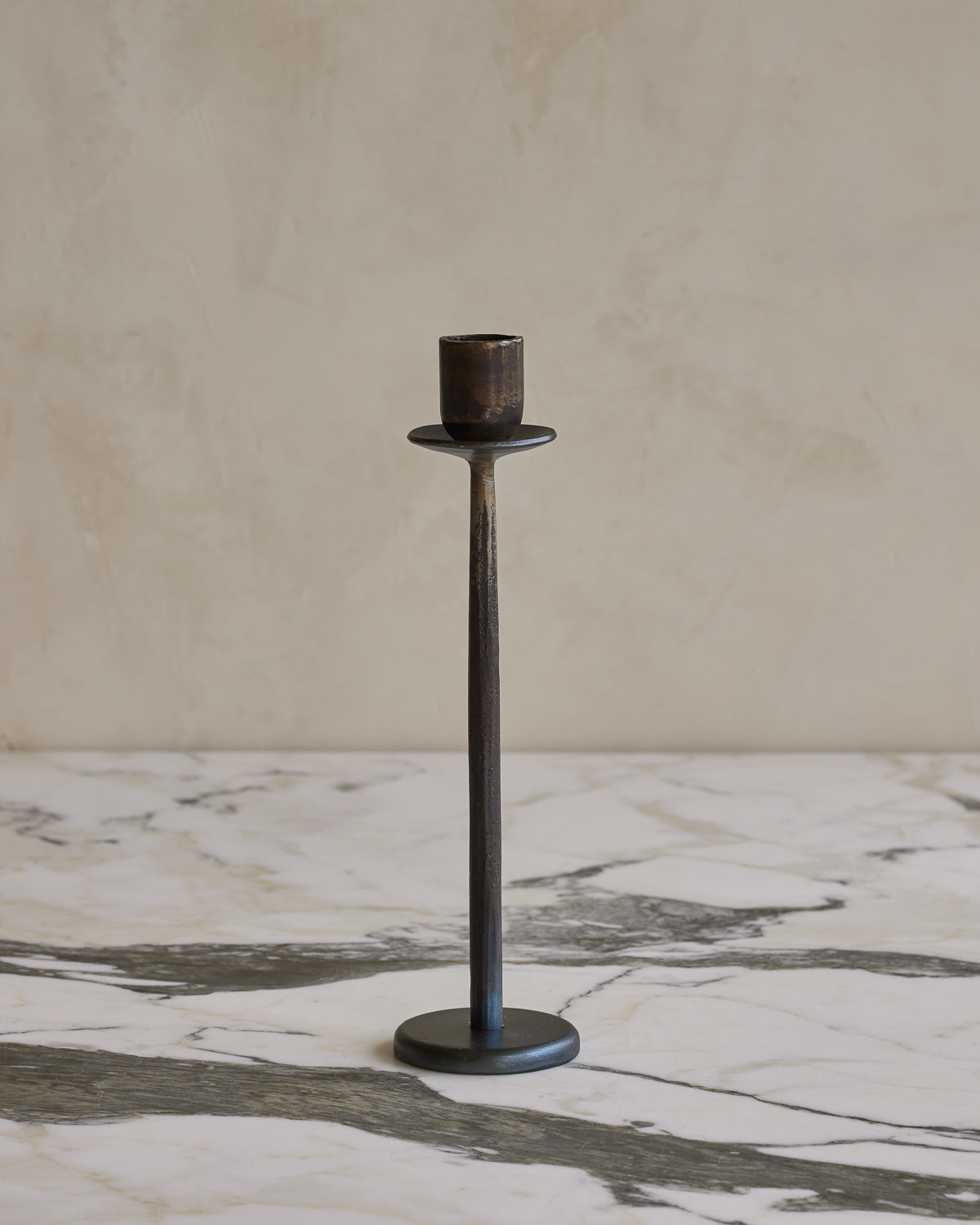 Iron Tapered Candle Holders