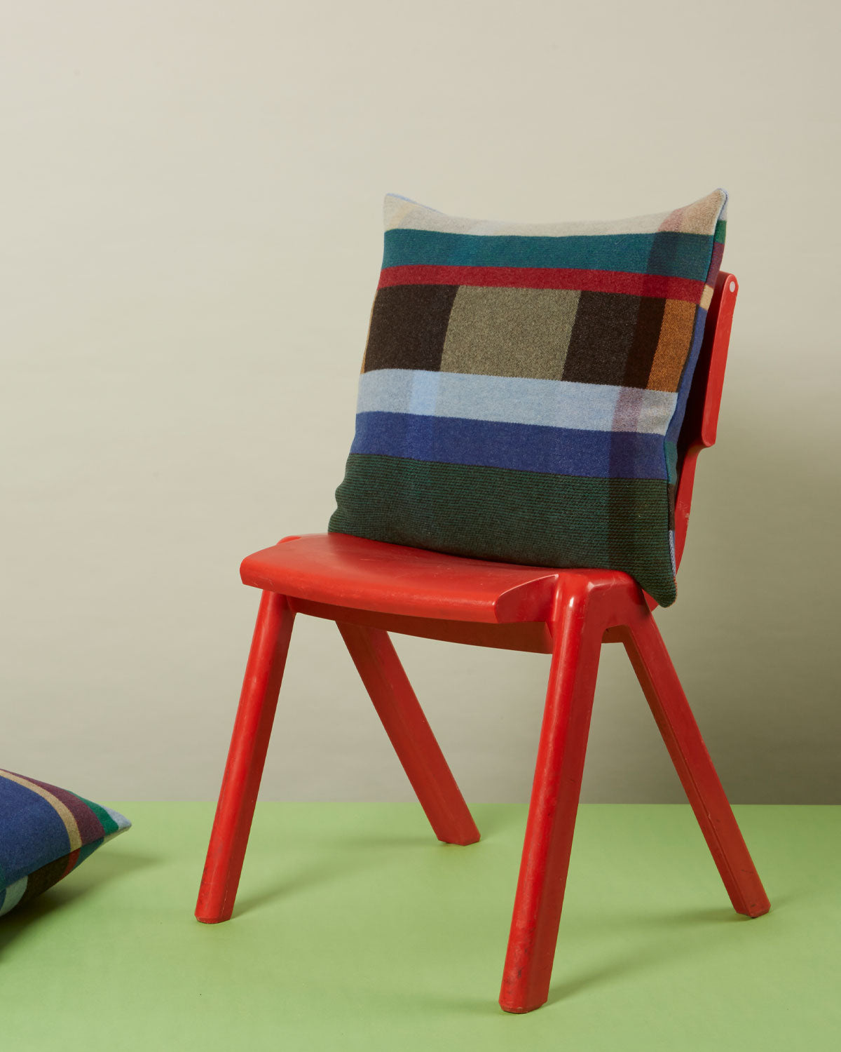 Antoni Lambswool Block Pillow