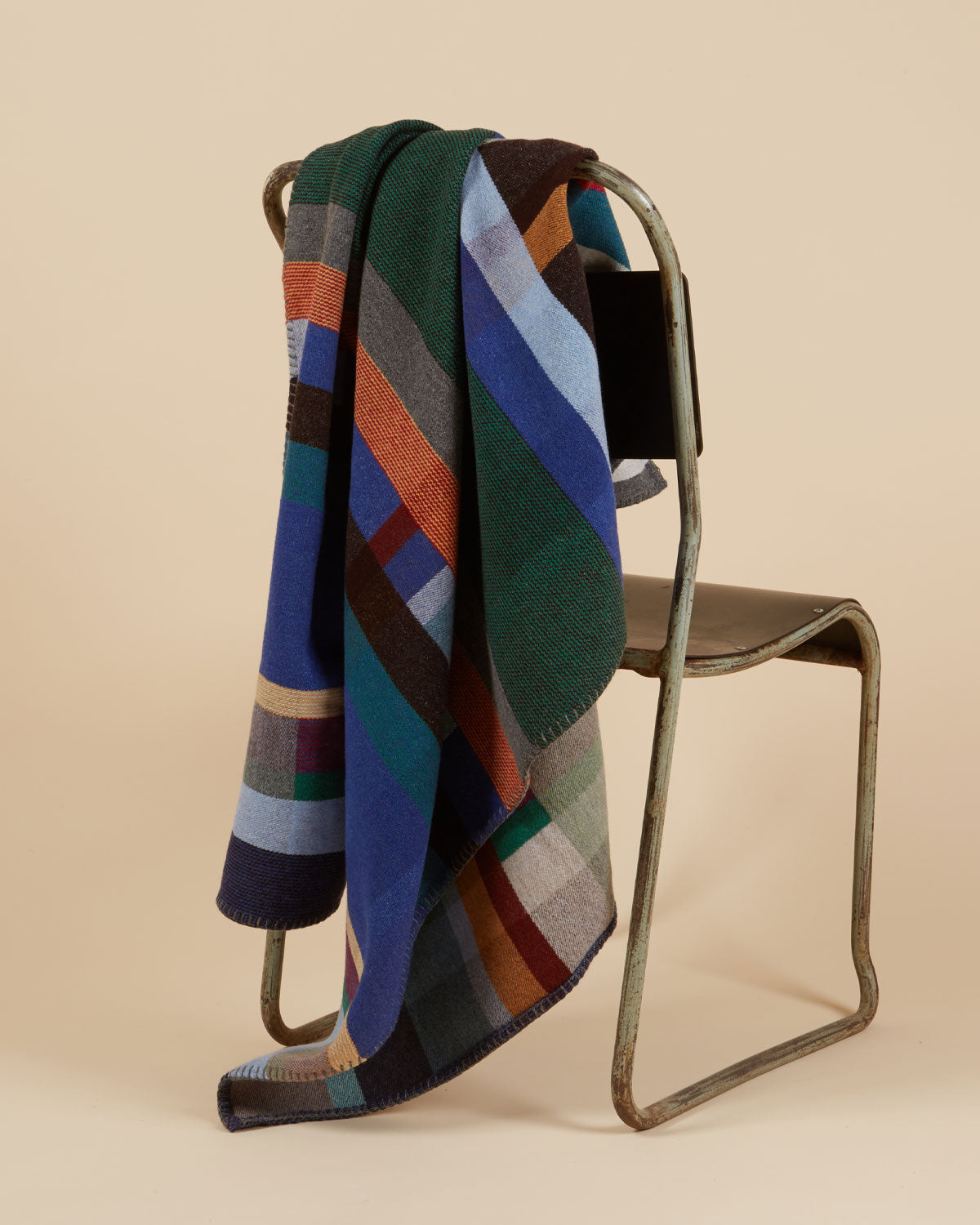 Antoni Lambswool Block Throw - Small