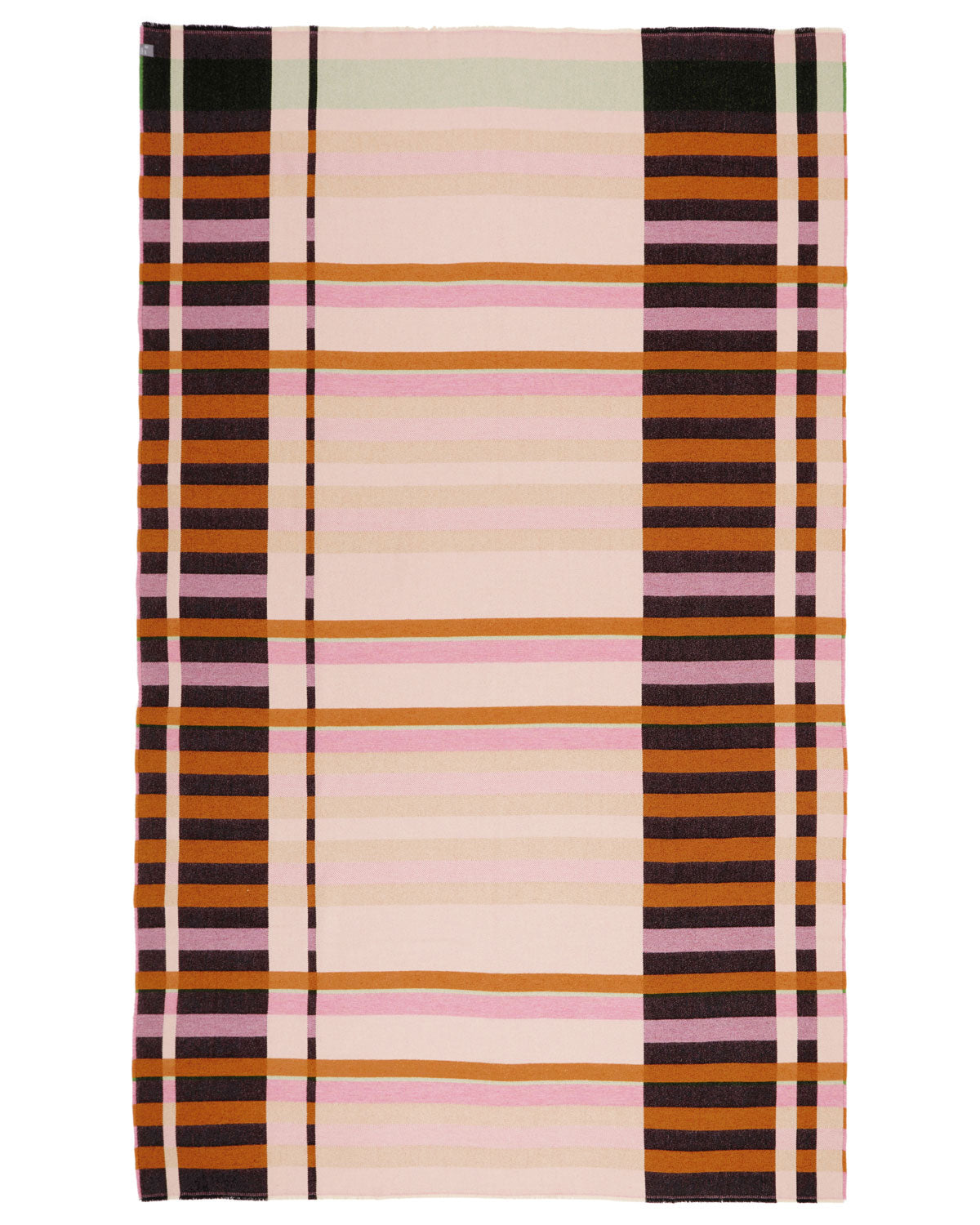 Nougat Lambswool Stölzl Throw - Large