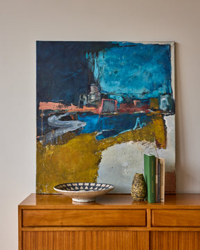 Large Abstract on Canvas