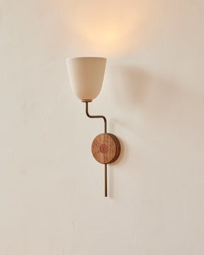 Lola Sconce - Hardwired - Antique Brass