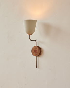 Lola Sconce - Hardwired - Antique Brass