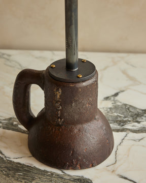 Found Object Table Lamp #45