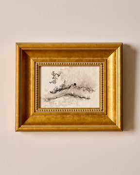 Abstract in Gold Frame VI