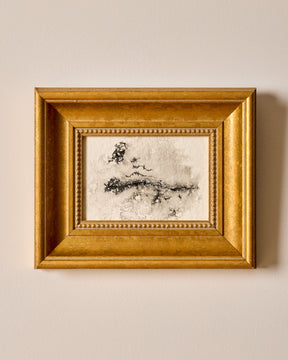 Abstract in Gold Frame V