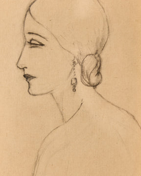 Portrait in Pencil on Paper II