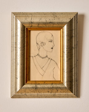 Portrait in Pencil on Paper III