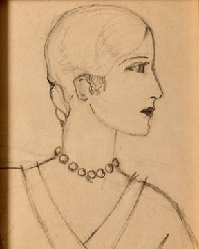 Portrait in Pencil on Paper III