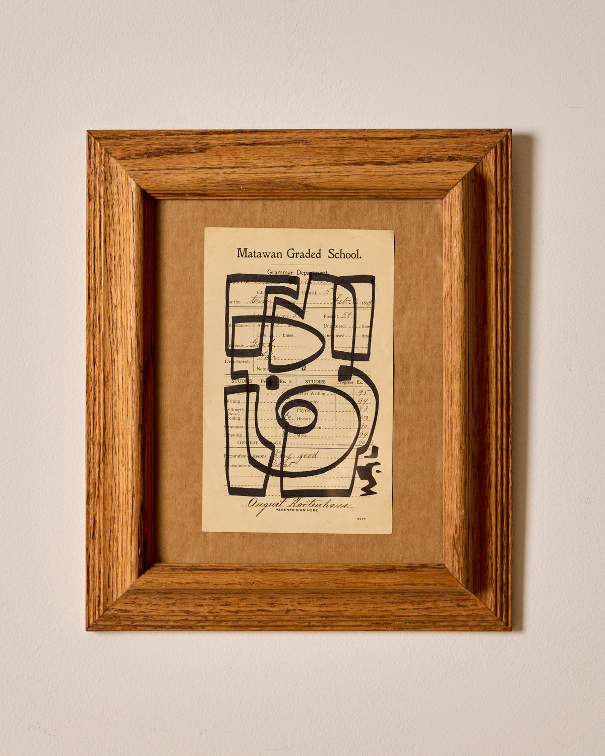 Ink on Paper VII