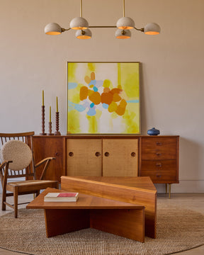Teak Triangular Coffee Tables by Laurits M. Larsen